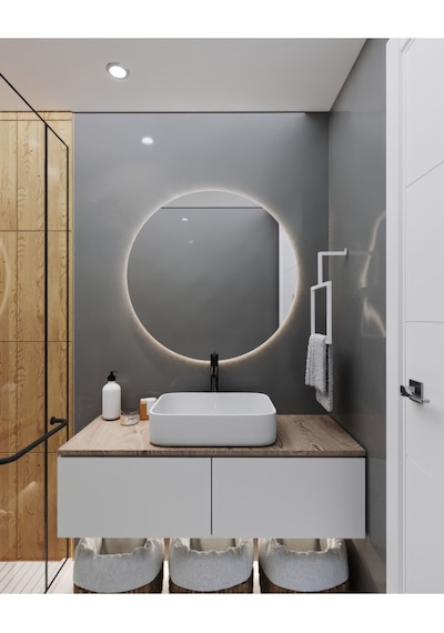 Aju Havluluk Metal Ev Mutfak Banyo Duvara Monte Havlu Tutacağı Kare Modern Tasarım Beyaz