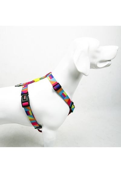 Spirit H-tipi Göğüs Tasması Ayarlanabilir, Konforlu Ve Dayanıklı Desenli Köpek Tasması M