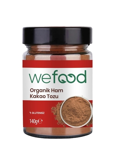 Wefood Organik Ham Kakao Tozu 140 G