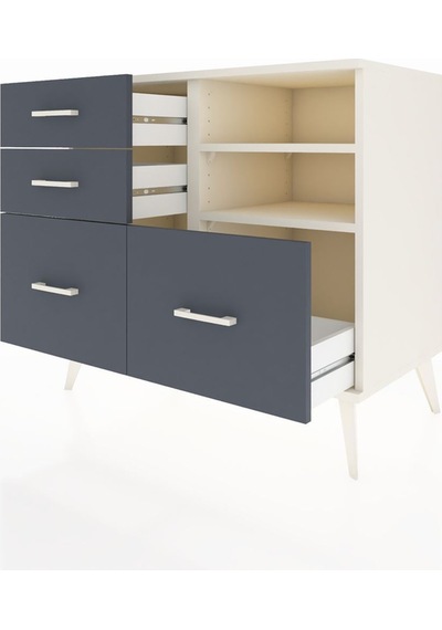 Hyperion Şifonyer 2 Raflı 4 Çekmeceli 88x44x80 Aytaşı-aytaşı/antrasit Aytaşı/antrasit Hyperion Şifonyer 2 Raflı 4 Çekmeceli 88x44x80 Aytaşı-aytaşı/antrasit Aytaşı/antrasit