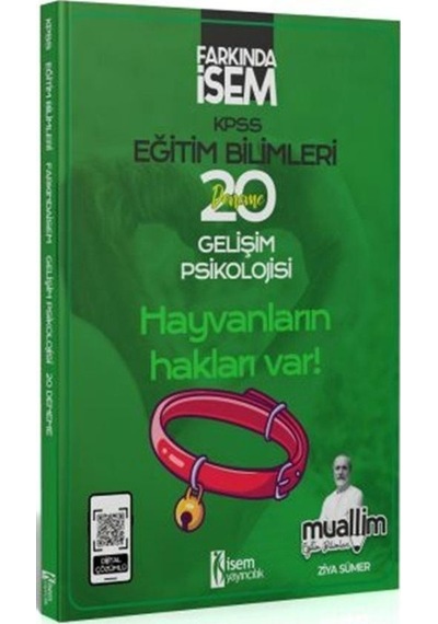 2024 KPSS Muallim Eğitim Bilimleri Gelişim Psikolojisi 20 Deneme - Ziya Sümer - İSEM Yayıncılık
