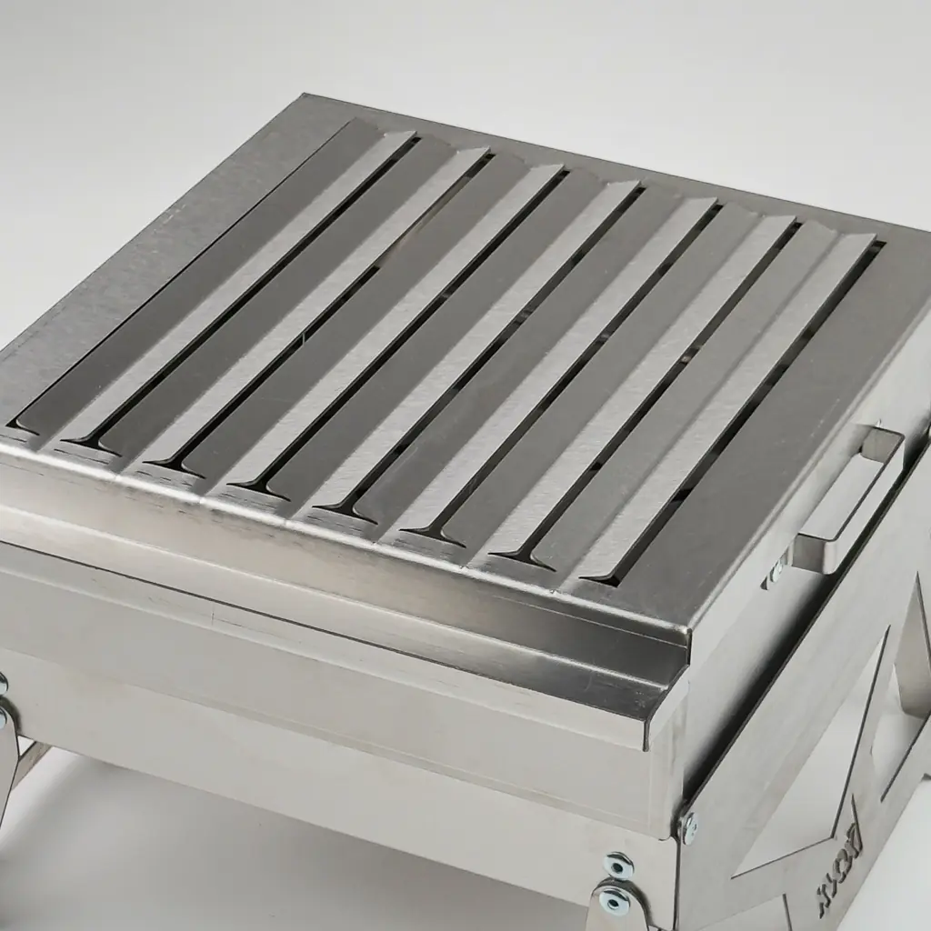 Kvox M1.3 Motosiklet Mangalı %100 Paslanmaz Çelik Inox
