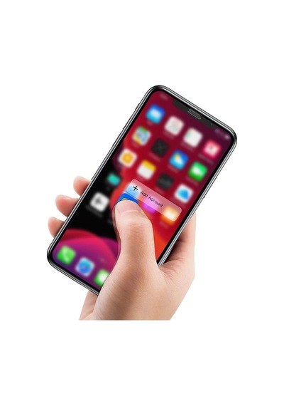 Baseus İphone 11 Pro/ Xs/x 023mm Anti Spy Çerçeveli Tempered Cam Ekran Koruyucu- 5775