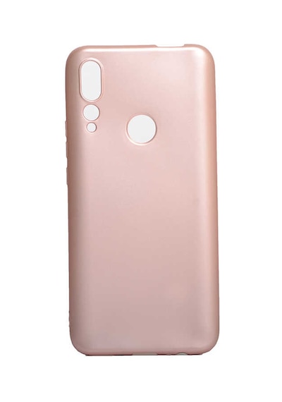Huawei Y9 Prime 2019 Kılıf Zore Premier Silikon Kapak Mürdüm