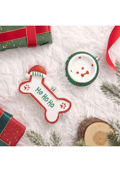 Asılabilir Yılbaşı Yeniyıl Ağacı Süsü Pati Christmas New Year Paw Ornaments