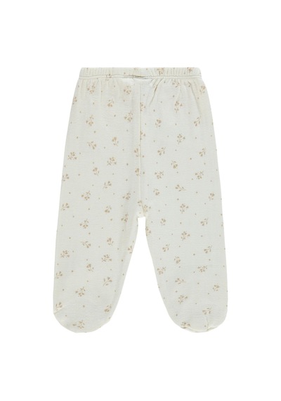 Pierre Cardin Çiçek Empirme Patikli 1-9 Ay Tek Alt Bebe - Ekru