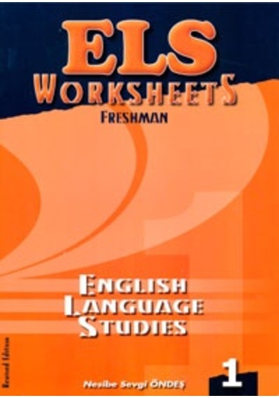Els Worksheets Freshman Nesibe Sevgi Öndeş