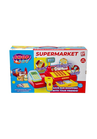578-bp Shop- Joy Yazar Kasa Alışveriş Seti - Izbp-890651 1 Adet