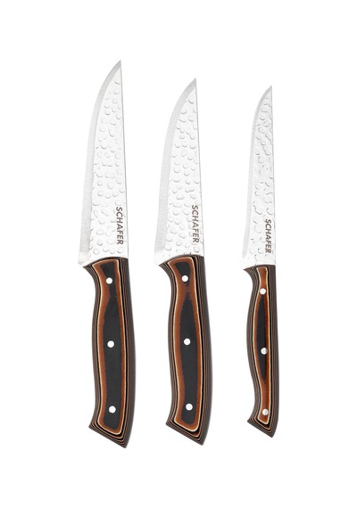 Schafer Prochef Bıçak Seti 3 Parça-ınox Diğer