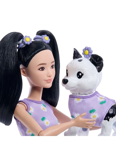 Jfp39 Barbie Twinning Looks - Çiçek Teması Standart
