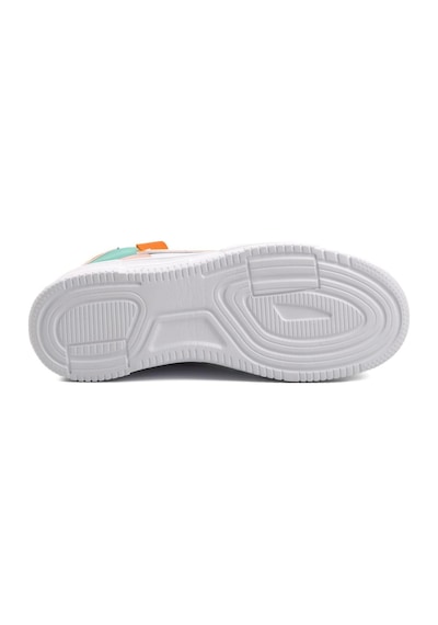 Walkway Nefertiti Beyaz-su Yeşili Unisex Hi Sneaker 001