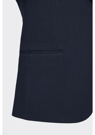 Lacivert Kapak Cepli Smart Casual Ceket Laci