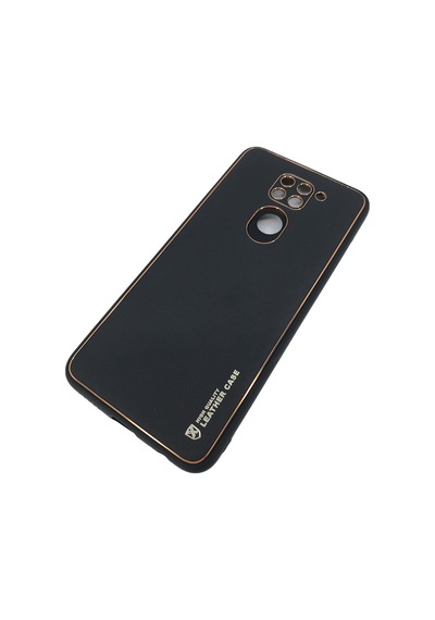 Nettech Xiaomi Redmi Note 9 Uyumlu Coco Leather Seri Arka Koruma