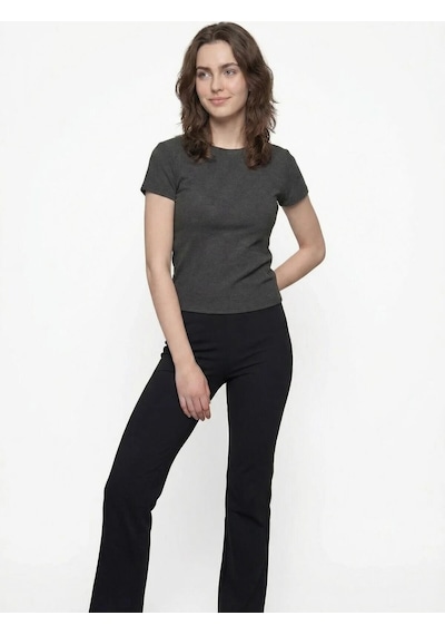 Kadın T-shirt Lf2042460 Siyah