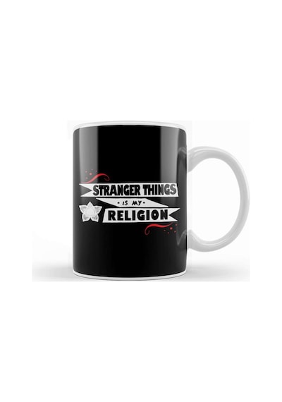 Stranger Things Is My Religion Kupa Bardak Porselen Karışık