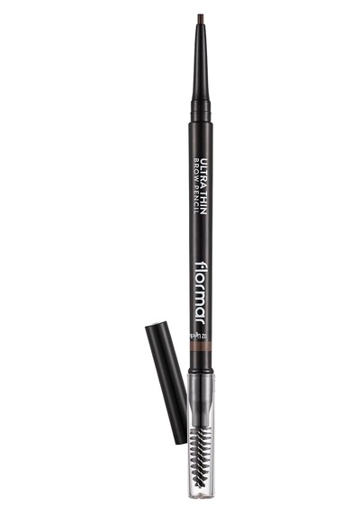 Kaş Kalemi & Fırçası - Ultra Thin Brow Pencil - 002 Light Brown - 8690604572113 0