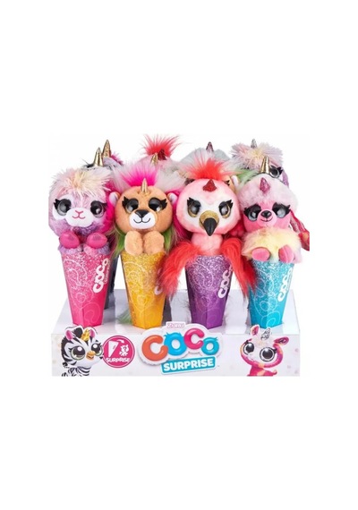 Coco Cones Fantasy Mini Peluş Cdu12-9608sq1 Çok Renkli