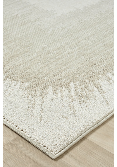 Mariesse Home Wool Serisi Bukleli Yumuşak Dokulu İskandinav Dokuma Halı 1084-krem