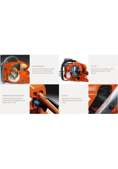 Husqvarna 120 Mark 2 Motorlu Testere-1.9 Hp-benzinli