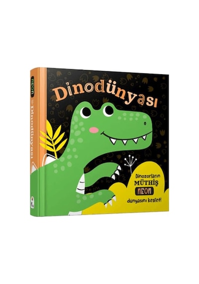 Dino Dünyası Neon Renkler - Kyut-761847