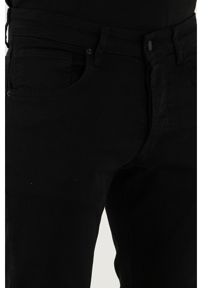 Buratti Streç Pamuklu Slim Fit Normal Bel Dar Paça Jeans Erkek Kot Pantolon 1115C01Napoli Siyah Buratti Streç Pamuklu Slim Fit Normal Bel Dar Paça Jeans Erkek Kot Pantolon 1115C01Napoli Siyah