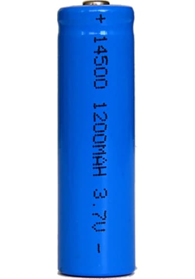 Tnl ICR14500 1200 mAh 3.7 V 14500 Başlı Li-Ion Şarj Edilebilir Pil