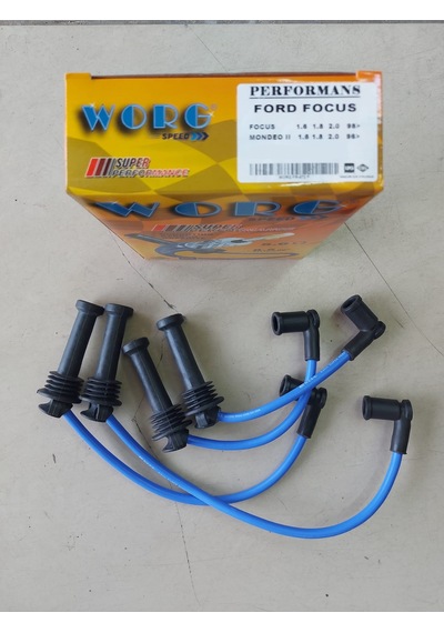 Worg Ford Fusion Fiesta Mondeo Bmax Cmax Focus Buji Kablosu Performans Mavi 8.5 MM