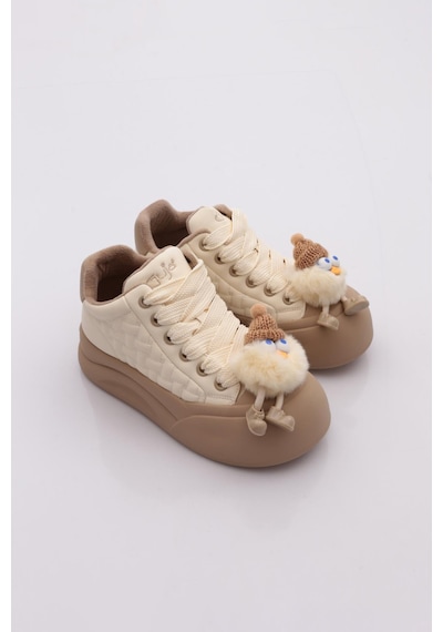 Guja 25k426-1 Kadın Sneaker Ayakkabı Bej