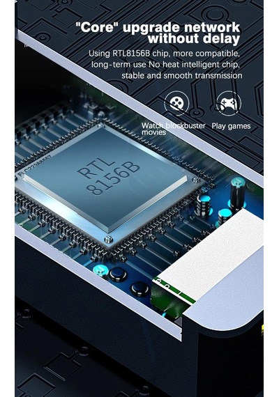 Usb To Ethernet 2500mbps 2.5g Lan İnternet Çevirici Dönüştürücü