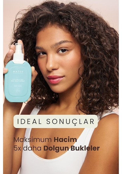 Matsu Professional Volumizing, Deniz-tuzu Hacim Bakım Spreyi, 200 Ml