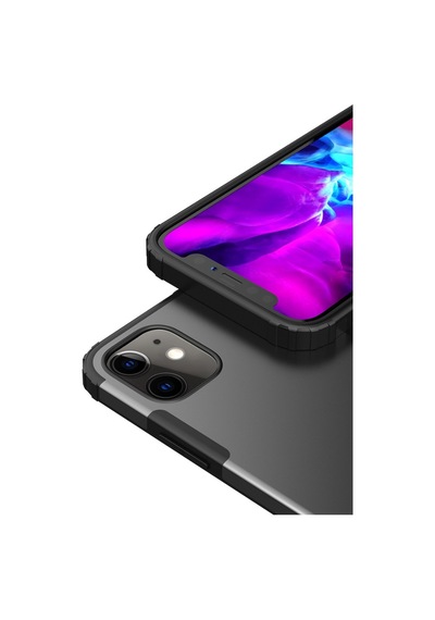 Apple Uyumlu iPhone Bikapak Elıt Mıst 12 Mini Opak Yeşil Kapak