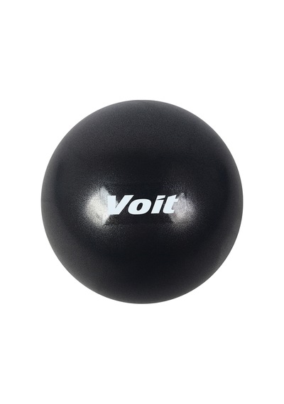25 cm Mini Pilates Topu Yoga Fitness Egzersiz ve Denge Topu Şişirme Pipeti Dahil Siyah
