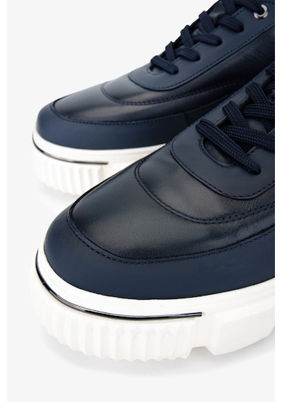 Valmenti Erkek Hakiki Deri Sneakers & Spor Ayakkabı 381 22035 Erk Ayk Sk25-26 Lacı Dr/lacı Mat Lacivert