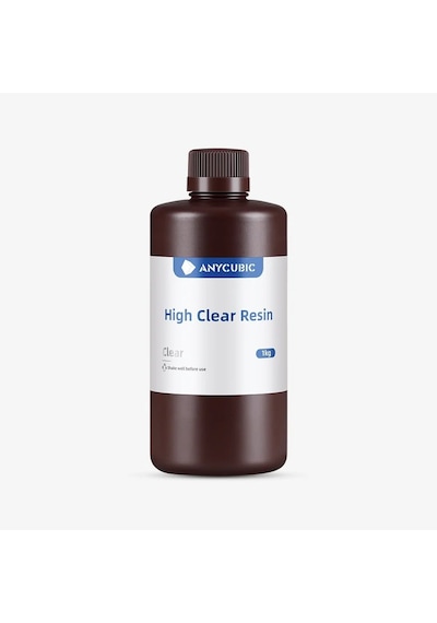 Anycubic High Clear Şeffaf Reçine 1 Kg.