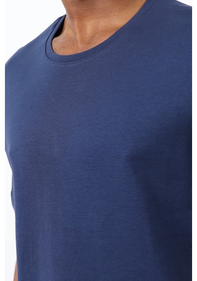 Antioch Regular Fit Basic Erkek T-shirt Lacivert