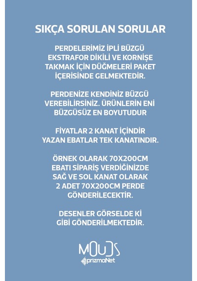 Anatolia 5 Desenli Süet Oturma Odası Salon Fon Perde Baskılı Ekstrafor Büzgü 2 Kanat Prd-1015 Çok Renkli