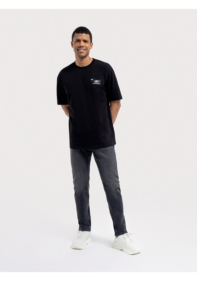 Loft Erkek T-shirt Siyah Lf2035057 24yp69000062 P6934 Siyah