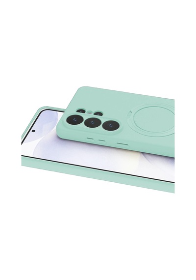Newface - 327 - Samsung Galaxy Uyumlu S26 Ultra Regal Magsafe Standlı Kapak - - Ece-umay - Su Yeşili SU YEŞİLİ