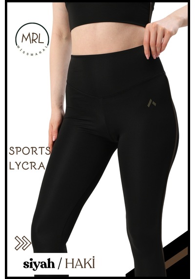Missmaral Kadın Yüksek Bel Toparlayıcı Spor Tayt Siyah / Haki Şerit Detaylı Lycralı Dalgıç 1041 Siyah Haki - 690831555 Siyah Haki Missmaral Kadın Yüksek Bel Toparlayıcı Spor Tayt Siyah / Haki Şerit Detaylı Lycralı Dalgıç 1041 Siyah Haki - 690831555 Siyah Haki