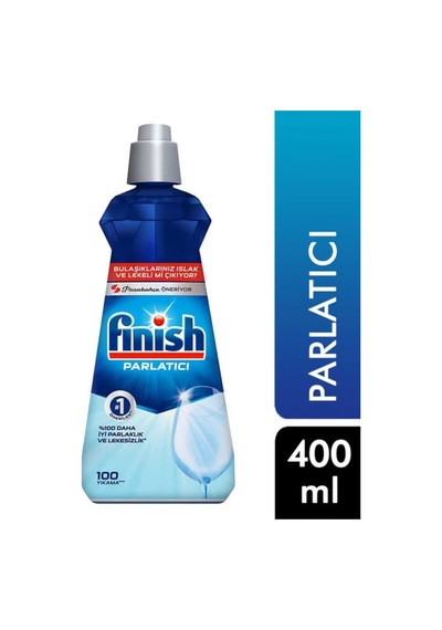 Finish Bulaşık Makinesi Parlatıcı 400 Ml 12'li Paket