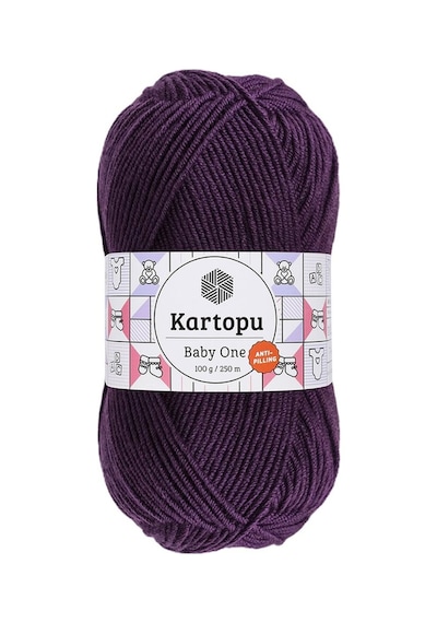 5 Adet Baby One %100 Anti-pilling Bebek İpi K721 Mor