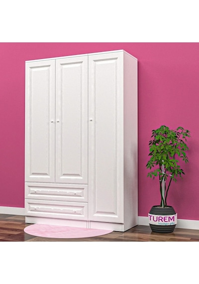Sevtap 4 Kapılı Gardırop Mdf Sis Gri Sevtap 4 Kapılı Gardırop Mdf Sis Gri