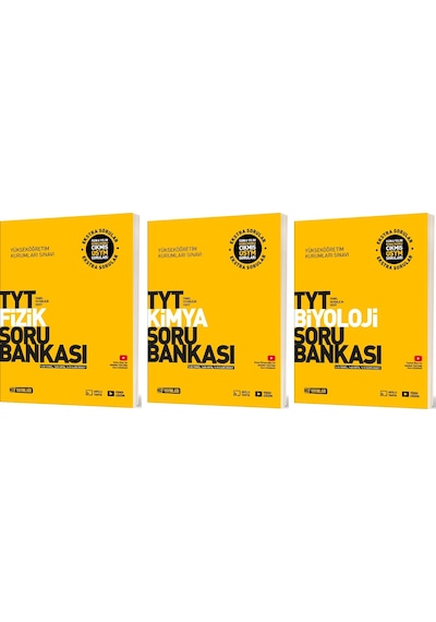 Hız 2025 Tyt Fizik + Kimya + Biyoloji Soru Seti 3 Kitap