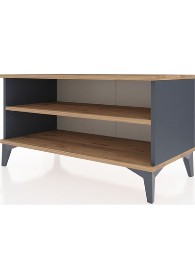 Hyperion Şifonyer Tek Raflı 88x44x48 Antrasit-çam Antrasit