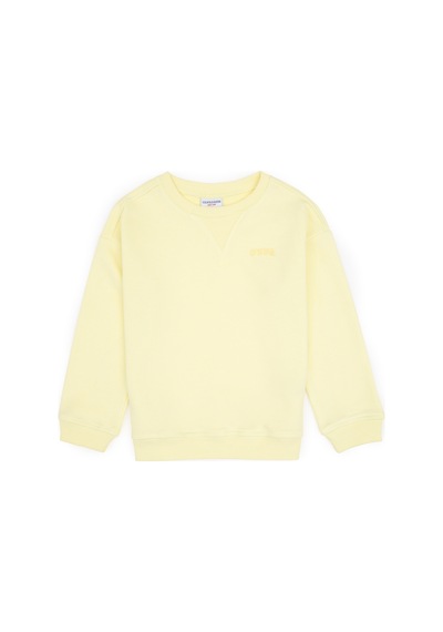 U.S. Polo Assn. Erkek Çocuk Sarı Bisiklet Yaka Basic Sweatshirt 50313829-VR044