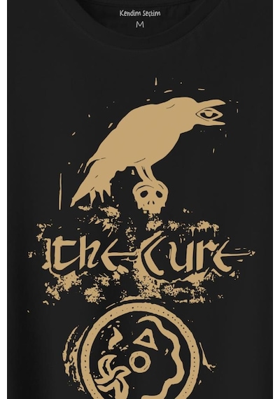 The Cure Crown Music Rock Baskılı Tişört Unisex T-shirt 001