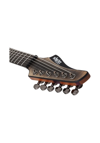 Schecter Banshee Mach-6 Elektro Gitar Fallout Burst