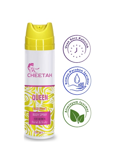 Cheetah Queen Kadın Sprey Deodorant 150 ML
