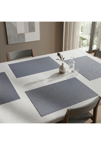 Maxstyle Nikel 4 Parça Amerikan Servis 30x45 Cm Renkli