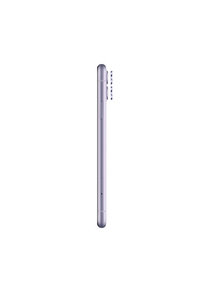 Safeus Safir Temperli Kamera Lens Koruyucu, Apple Uyumlu iPhone 11 İle Mor